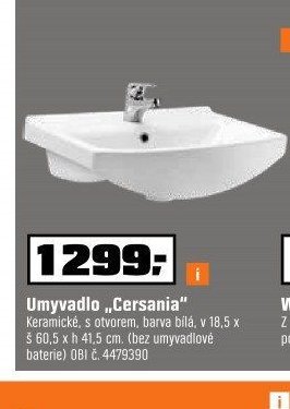 Umyvadlo „Cersania“