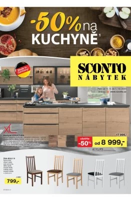 akční leták Sconto nábytek 11.9.2020-1.10.2020