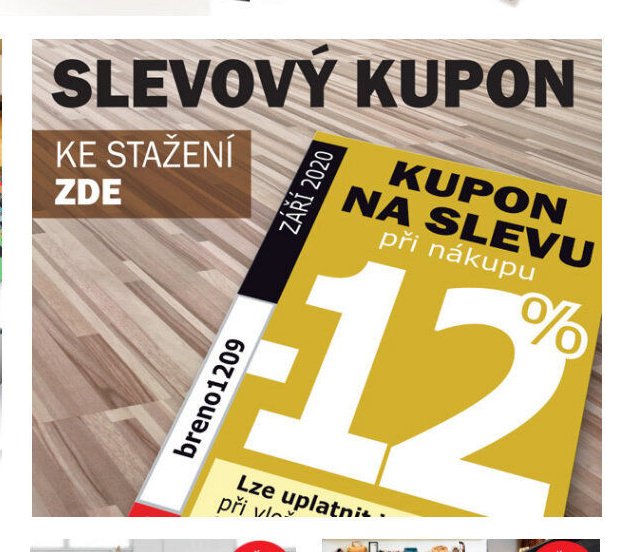 SLEVOVÝ KUPON -12%