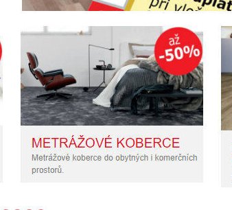 METRÁŽOVÉ KOBERCE
