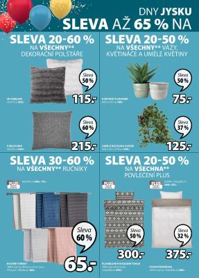 akční leták Jysk 17.9.2020-30.9.2020