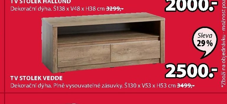 TV STOLEK VEDDE