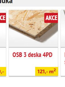 OSB 3 deska 4PD