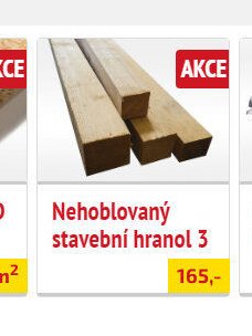 Nehoblovaný stavební hranol 3