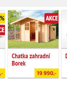 Chatka zahradní Borek