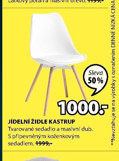 JÍDELNÍ ŽIDLE KASTRUP
