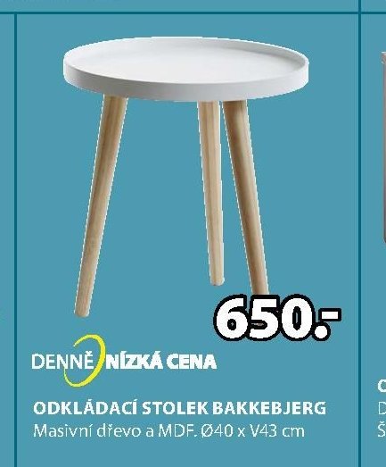 Odkládací stolek BAKKEBJERG