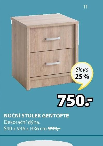 NOČNÍ STOLEK GENTOFTE