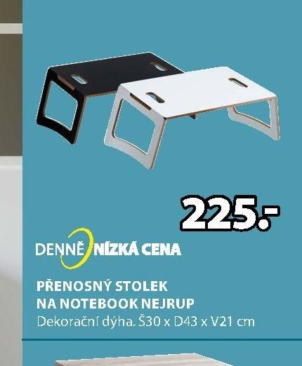 PŘENOSNÝ STOLEK NA NOTEBOOK NEJRUP