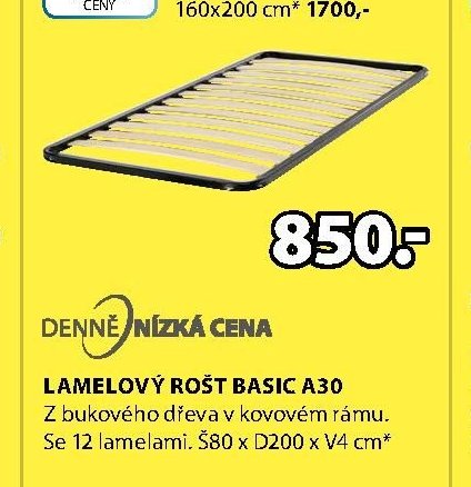 LAMELOVÝ ROŠT BASIC A30