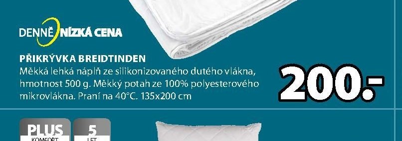 PŘIKRÝVKA BREIDTINDEN