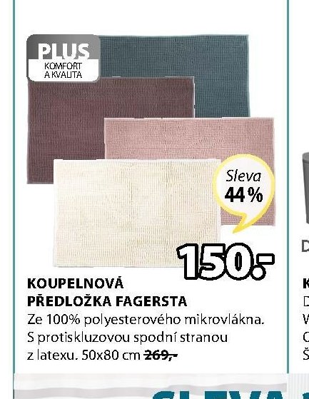 Koupelnová předložka FAGERSTA