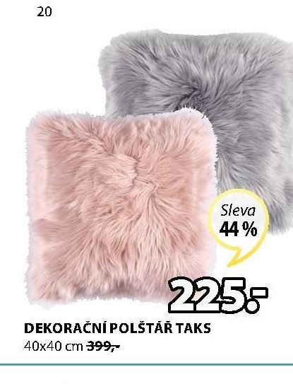 DEKORAČNÍ POLŠTÁŘ TAKS