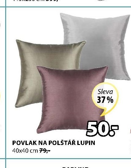 POVLAK NA POLŠTÁŘ LUPIN