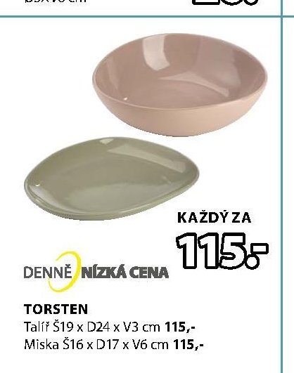 Torsten talíř a miska