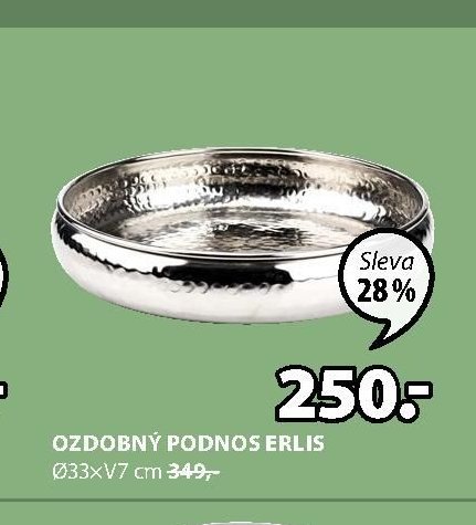 OZDOBNÝ PODNOS ERLIS