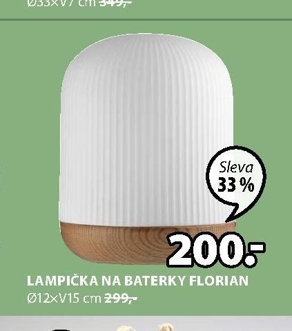 LAMPIČKA NA BATERKY FLORIAN