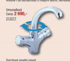 Termostatická baterie umyvadlová