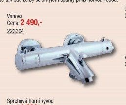 Termostatická baterie vanová