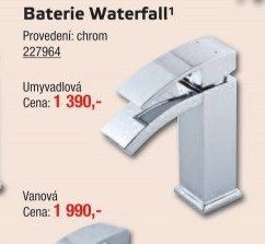 Baterie Waterfall umyvadlová