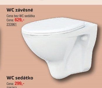 WC závěsné