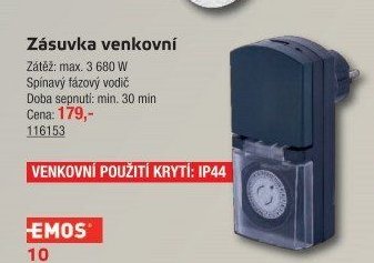 Zásuvka venkovní