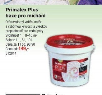 Primalex Plus báze pro míchání