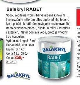 Balakryl RADET