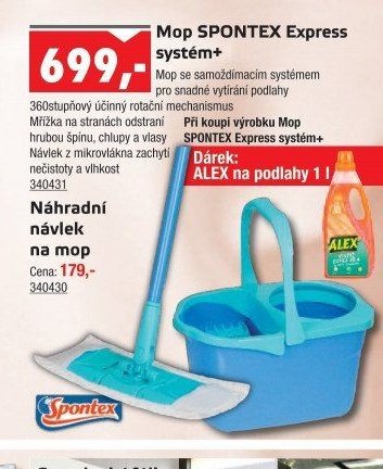 Mop SPONTEX Express systém+