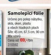 Samolepicí fólie
