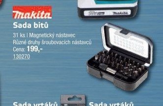 Sada bitů Makita