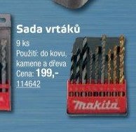 Sada vrtáků 9 ks