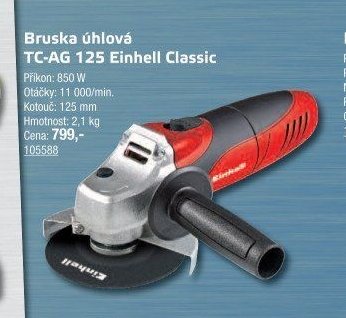 Bruska úhlová TC-AG 125 Einhell Classic
