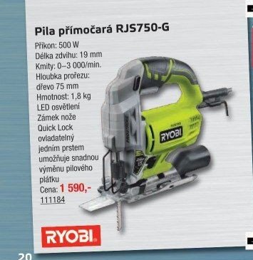 Pila přímočará RJS750-G
