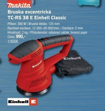 Bruska excentrická TC-RS 38 E Einhell Classic