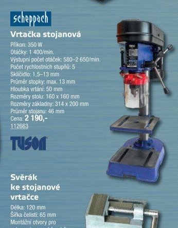Vrtačka stojanová