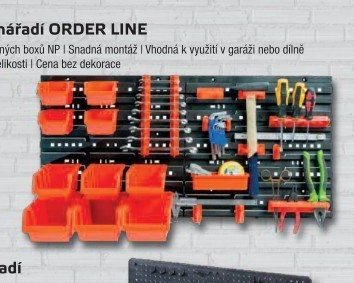 Stěna na nářadí ORDER LINE
