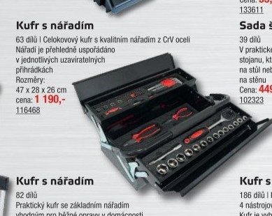 Kufr s nářadím