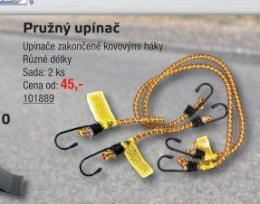 Pružný upínač