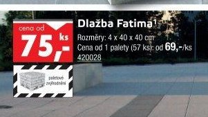 Dlažba Fatima