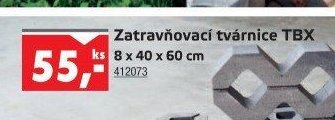 Zatravňovací tvárnice TBX