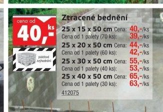 Ztracené bednění