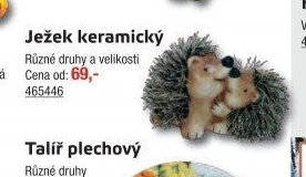 Ježek keramický