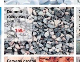 Dolomit růžovošedý