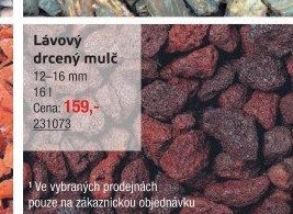 Lávový drcený mulč