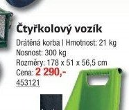 Čtyřkolový vozík