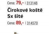 Čirokové koště 5x šité