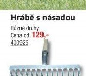 Hrábě s násadou