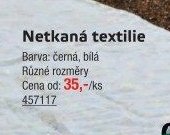 Netkaná textilie