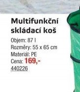 Multifunkční skládací koš
